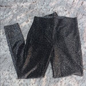 Sparkly Gray Leggings